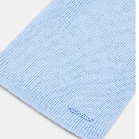 NIB STEVE MADDEN EVELYN BAG SCARF CHARM BOX GIFT SET LIGHT BLUE $154 - Picture 6 of 6